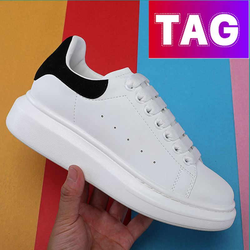 Oversized women Casual Shoes Leather platform Sneaker Black Velvet Tail upper triple white reflective Metallic Silver red royal blue Multi-color men