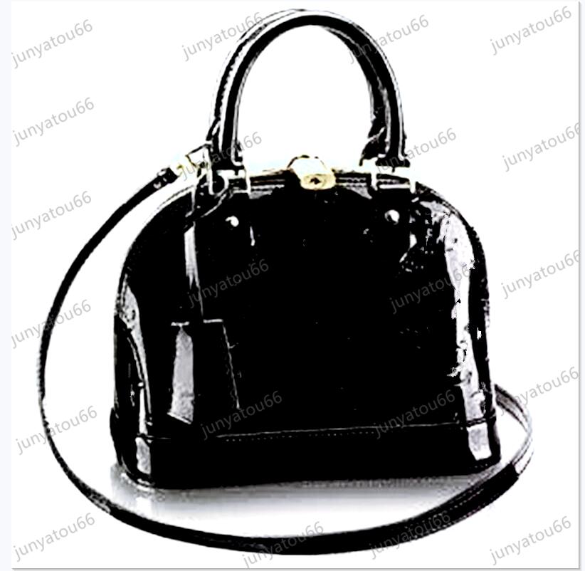 

ALMA BB PM Women Shell Shoulder Bags Leather Designer Handbags With Lock Crossbody Messenger Bags Lady Wallet 2023, Customize