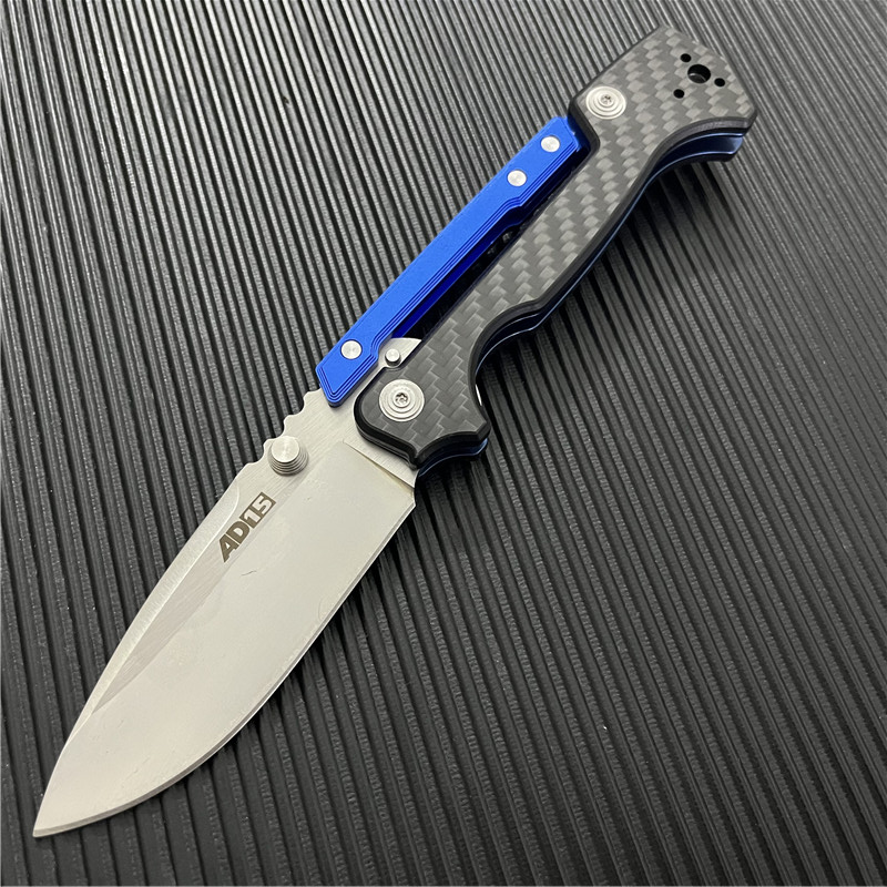

Cold steel AD15 Pocket Folding Knife High Hardness Mark S35vn Blade TC4 Titanium Handle Outdoor Camping Hunting Survival Tactics AD-15 AD10 EDC Kvnives