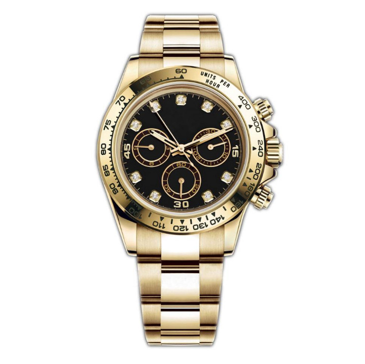 Mens automatic mechanical multifunctional 41mm luxury watch Royal blue dial stainless steel case classic style montre de luxe btime Dweller