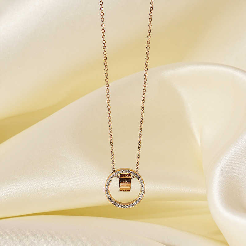 Stainless Steel silver fashion jewelry necklaces unique pendant designs Necklace costume agate s stone metal-image-749901618
