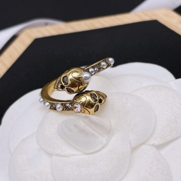 Mens Luxurys Designer Rings Diamond Ring Engagements For Womens skull ring Designers Jewelry Buzatue Mens Gold M Ring 2203174D