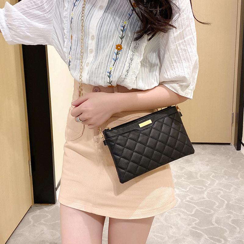 

Evening Bags Fashion Women Crossbody Bag Mini Messenger High Quality Retro Tassels Shoulder Black Handbag Chain Underarm BagEvening, White