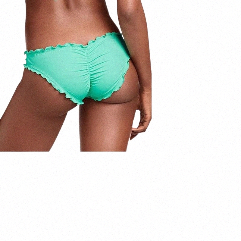 

women's Panties Black Red Sexy Women Brazilian Bikini Swimwear Bathing Beach Summer Thong Ruched Scrunch Bottom S-2XL I0Bb#, Yellow