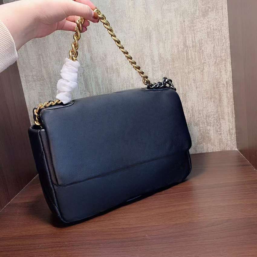

5A+ top quality 19 bag crossbody Designers bags Classic flap purse women Messenger bag lambs Genuine Leather shoulder Handbags chain clutch with box, Cream lambs