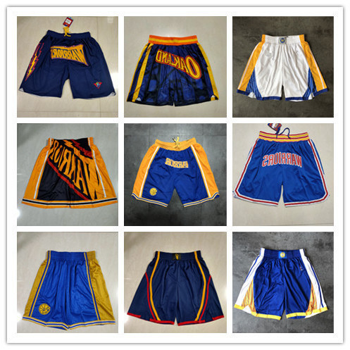 

Golden State''Warriors''men Throwback Basketball Shorts pocket blue, Color