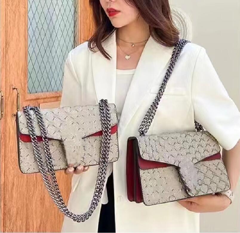 

Women's Classic Brand Chain Shoulder Bags Designer Printing Flip Handbag Luxury Envelope Bag Fashion Retro Cross Body Handbags Wallet, 01