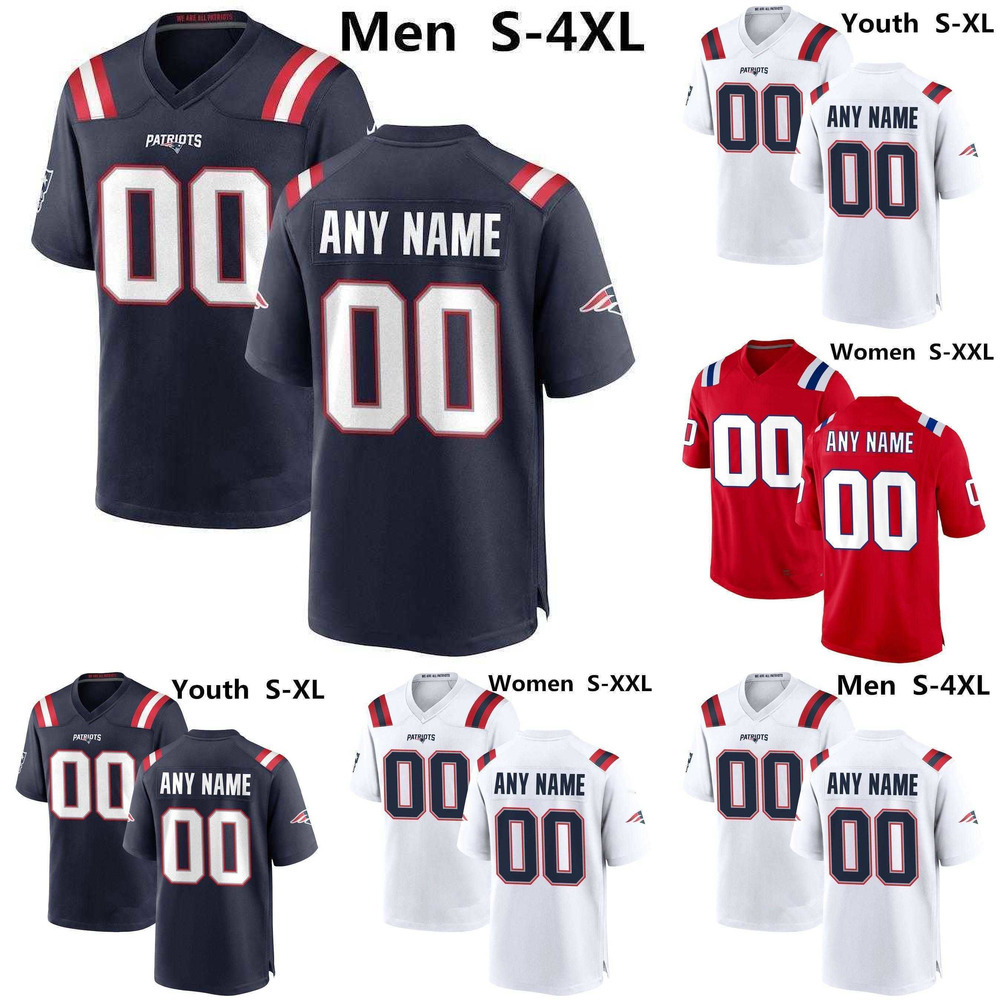 Custom New England'''Patriots''men Women Jersey 12 Tom Brady 10 Mac Jones 11 Julian Edelman 24 Stephon Gilmore 17 D.J. Chark Football Jerseys