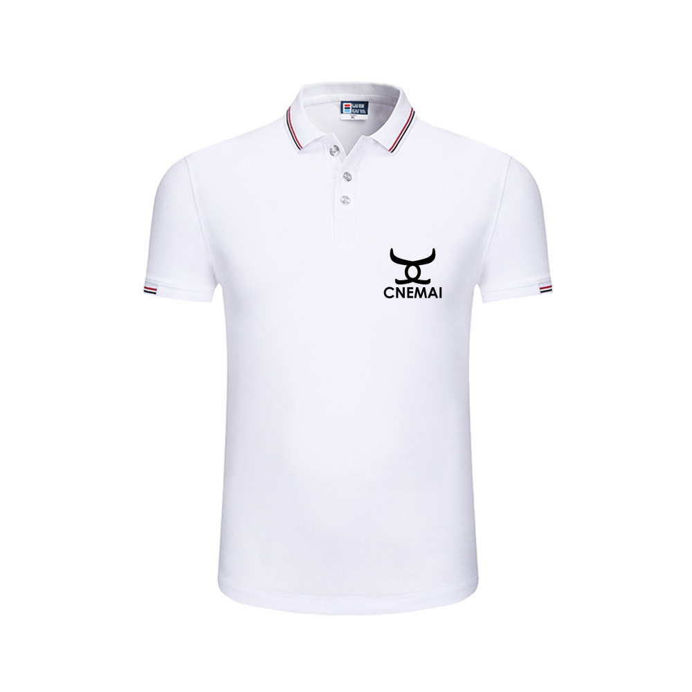 

tshirts for men Lapel polo shirt luxury brands Men's Summer Short Sleeve male T-Shirt Casual Youth Business tee Customized logo top, Blue