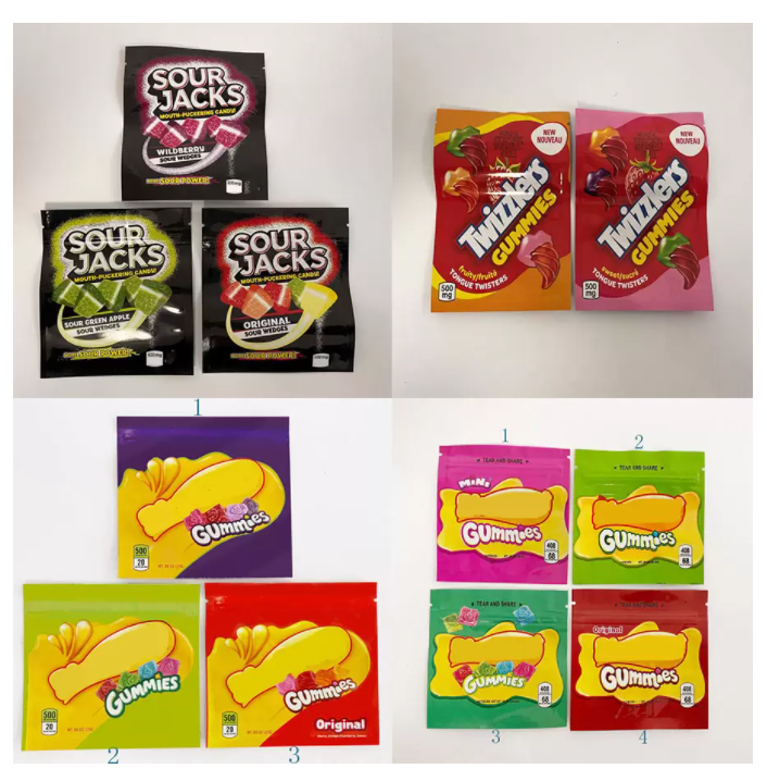 

starburst gummies mikelike maynards sour jacks packing bags twizzlers punch mylar candy resealable Edibles 600mg package bag