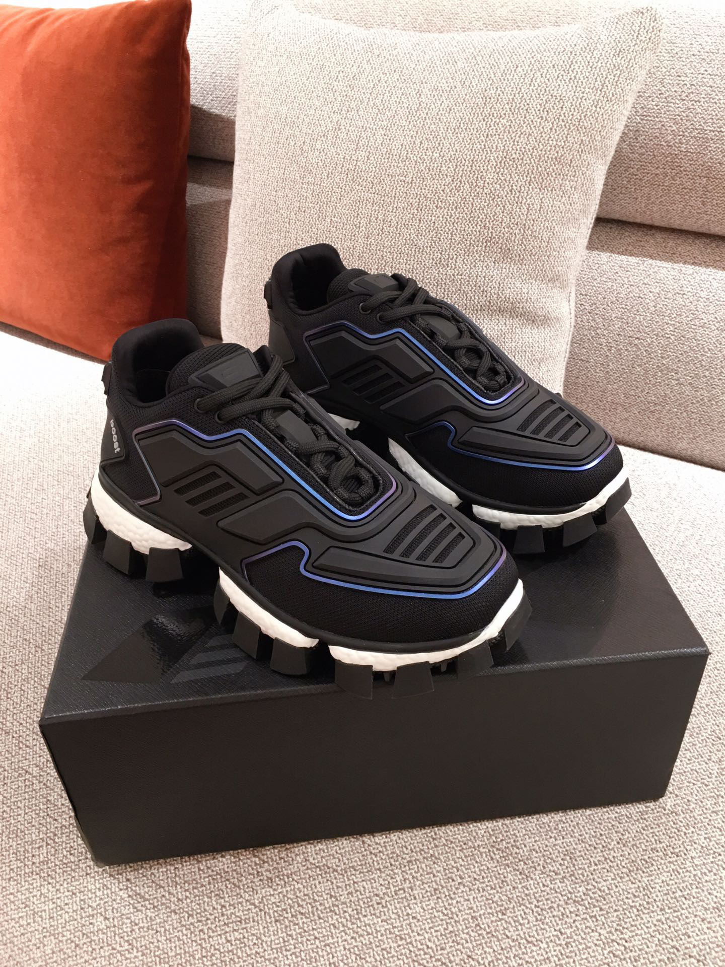 

Cloudbust Thunder sneakers luxury designer men women Trainer Casual Shoe Red Yellow sport shoes, #2