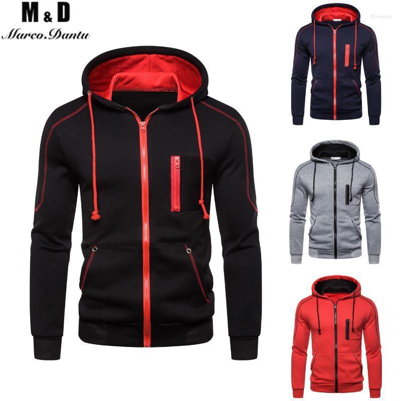 

Men's Hoodies & Sweatshirts Men Jackets Coats Casual Zipper Male Tracksuit Fashion Jacket Mens Clothing Winter Add Wool HoodieMen's Trix22, Black