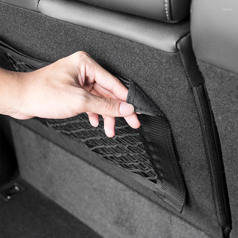 

Car Organizer Auto Accessoires Organisator Kofferbak Netto Nylon Suv Cargo Opslag Mesh Houder Universele Voor Bagage Netten Travel Pocket