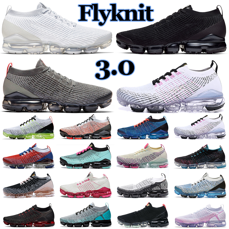 

fly 2.0 knit 3.0 men women running shoes mens trainers sneakers Grey Crimson USA triple black South Beach volt Oreo outdoor, 3.0 40-45 white volt