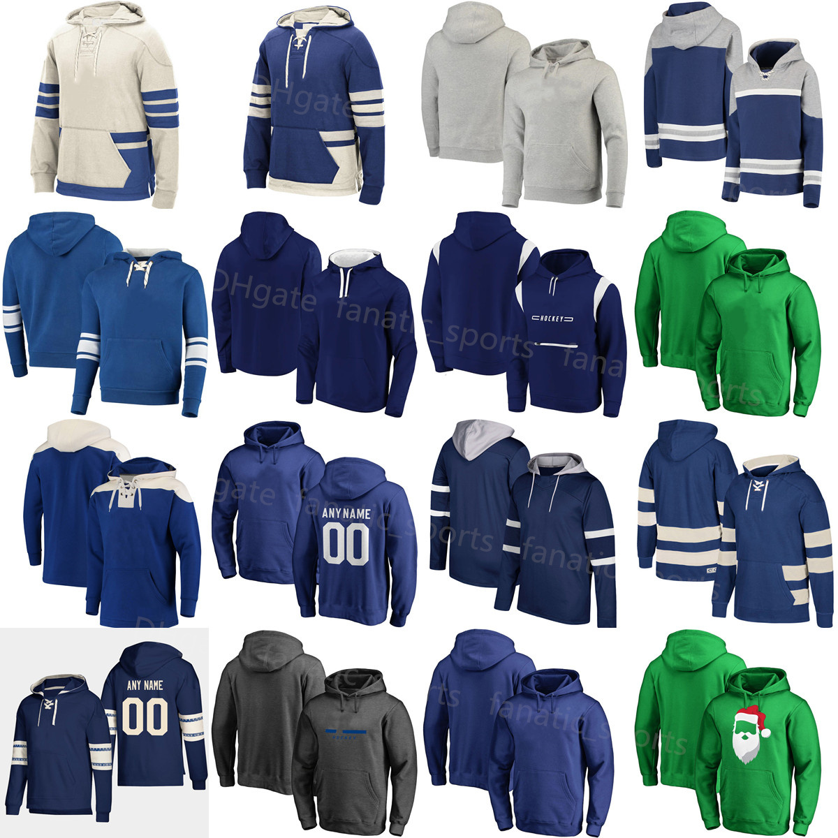 Pullover Hockey 64 David Kampf Vestes à capuche 23 Travis Dermott Hooded 34 AUSTON Matthews Hoodies 88 William Nylander Sweatshirts 44 Morgan Rie
