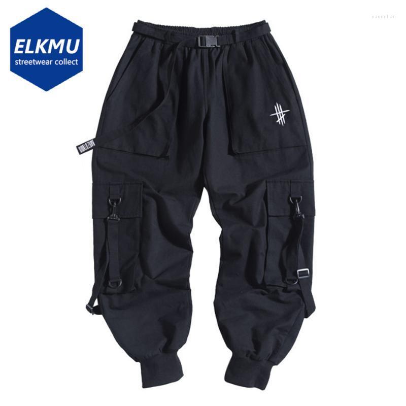 

Men's Pants Mens Hip Hop Cargo Oversized Techwear Joggers Streetwear Harajuku Black PantsMen's Naom22