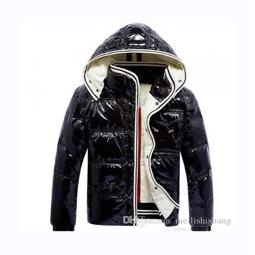 Fashion Winter Men Women Outdoor Maya Shiny Matte Down Jacket Mens Casual Hooded Downs Coats Outerwear Man warm jackets Parkas S-3252E