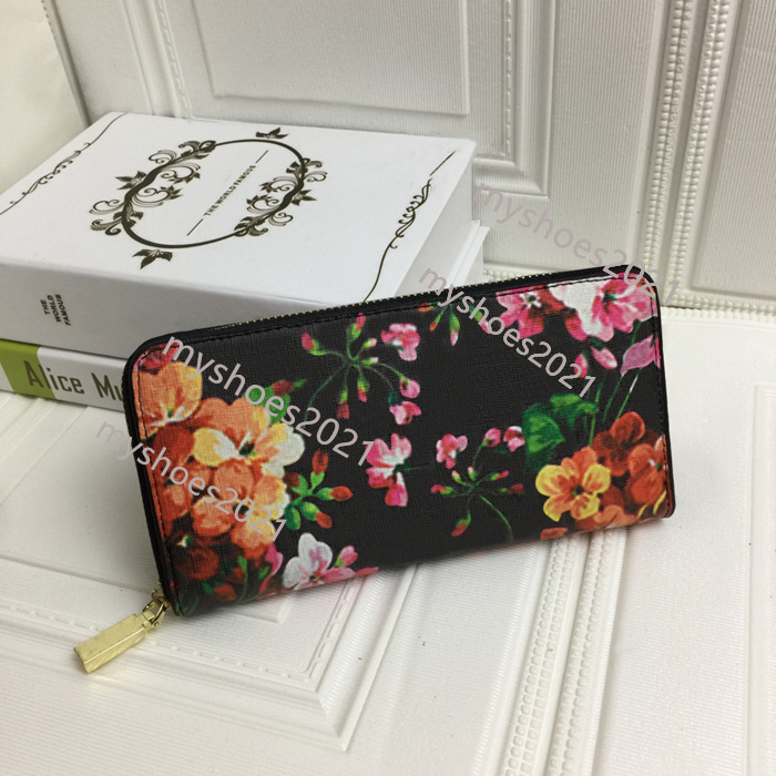 

Fashion Women Men Clutch Wallets Genuine leather Wallet Quality Designers Purse Zipper Wallets Ladies Long Classic Printed Floral Plaid Stle Luxury Letter Bags