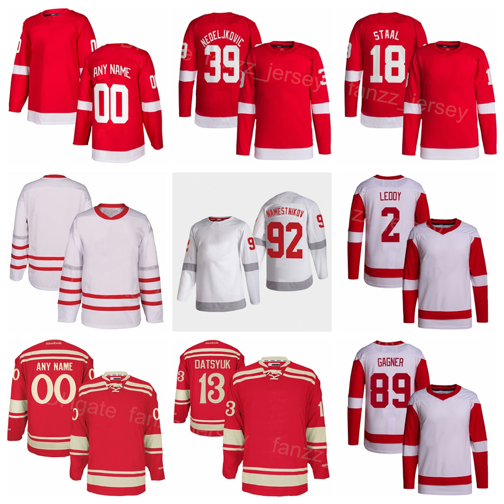 

Reverse Hockey 13 Pavel Datsyuk Jersey 92 Vladislav Namestnikov 89 Sam Gagner 39 Alex Nedeljkovic 11 Filip Zadina 27 Michael Rasmussen 73 Adam Erne Winter Classic, White