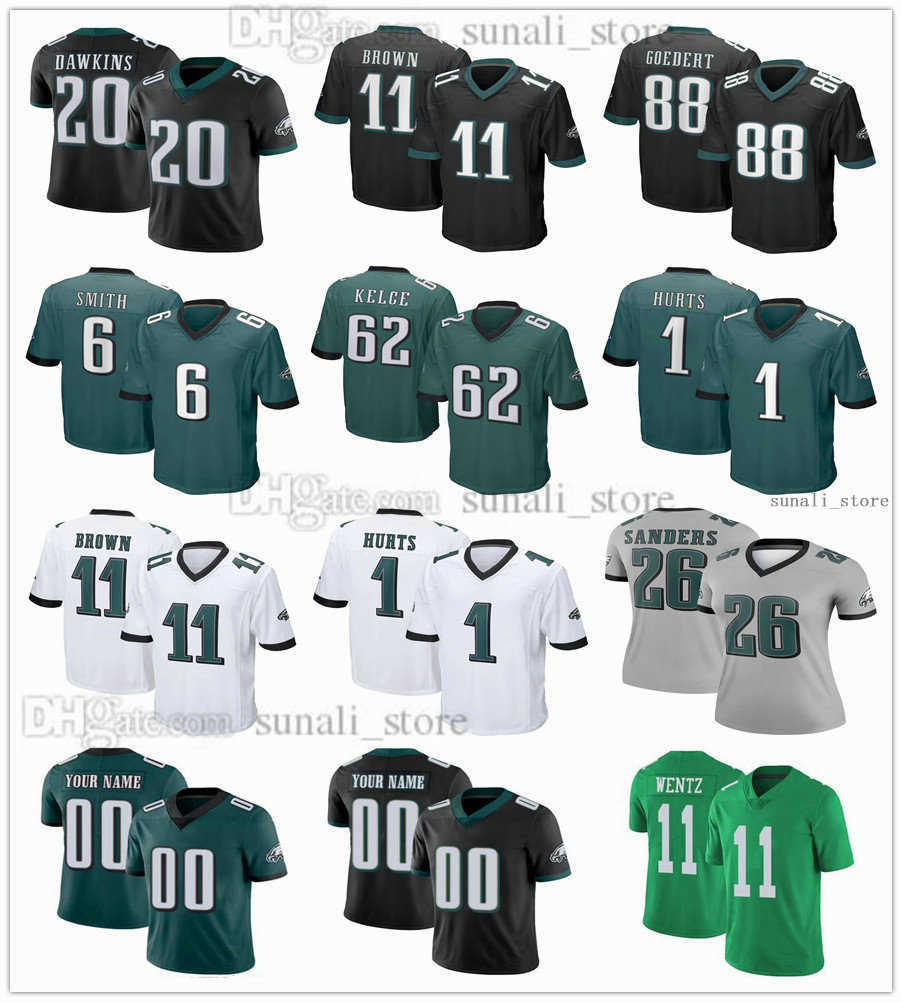 

Landon Dickerson Jerseys Football Andre Dillard Jack Driscoll William Dunkle T.J. Edwards Christian Elliss Noah Elliss Marcus Epps Brandon Graham Kenneth Gainwell, White