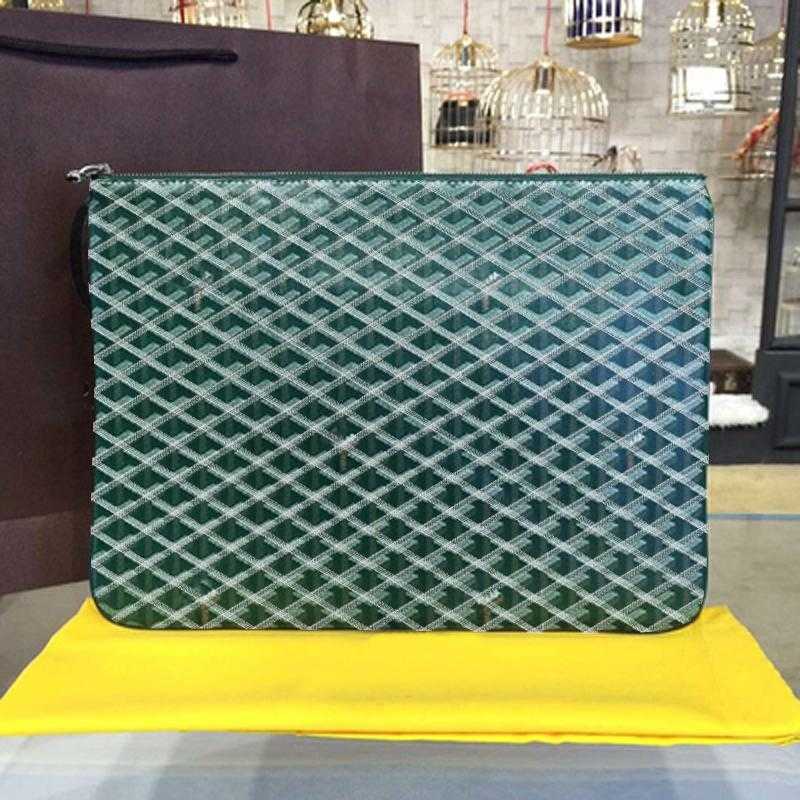 

Designer handbag Bags Women's bag goya Highest quality Fashion Envelope package documents Toiletry Pouch Protection Makeup Clutch Leather Cosmetic A1, Box