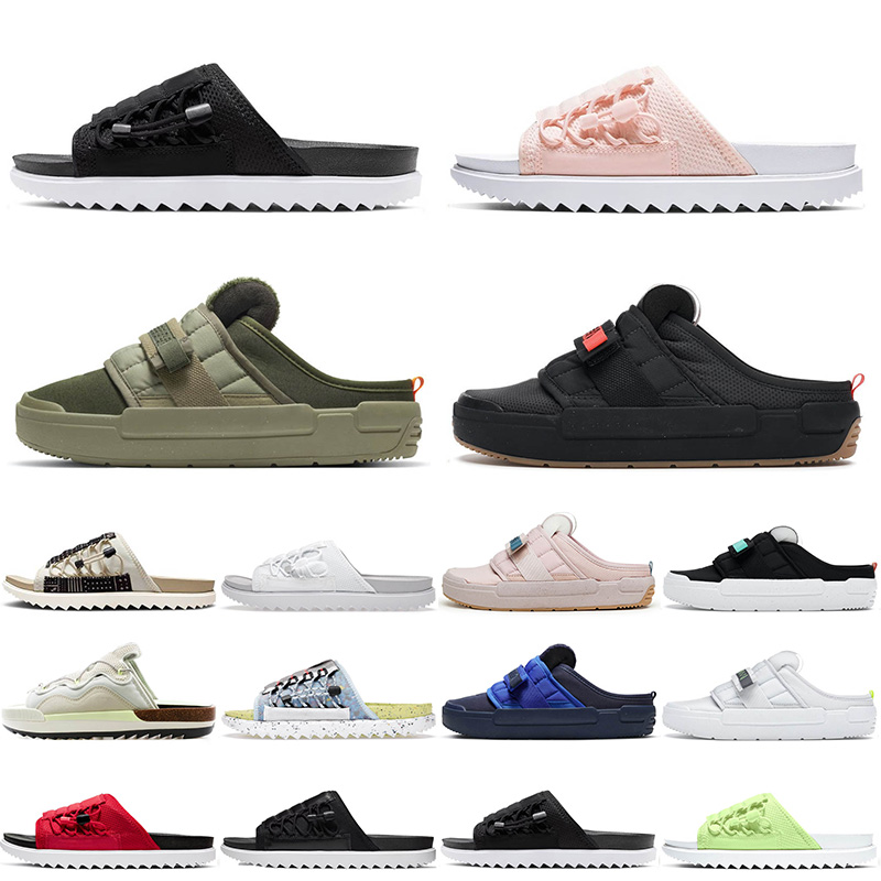 

2022 Top Quality Asuna Slide Slip-On offline Slipper Designer Men Black Anthracite Electro Orange Olive Photon Dust Mens Women Trainers Slides Sandals 36-47