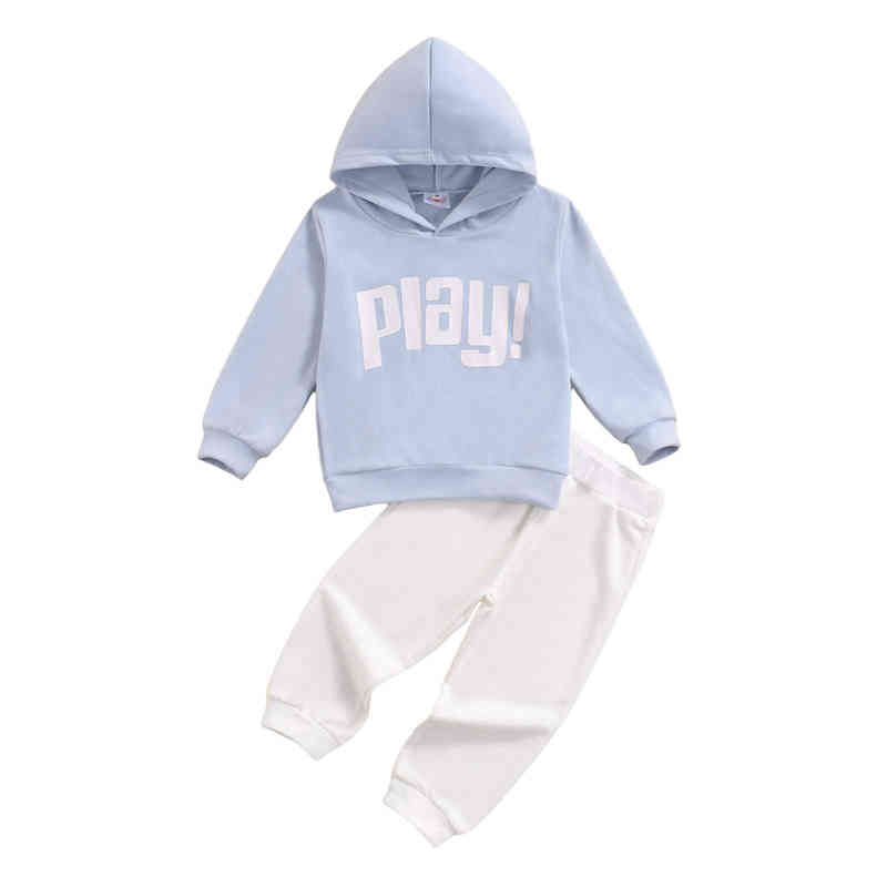 

Citgeett Autumn Kids Toddler Girls Boys Casual Outfits Letter Print Long Sleeves Hooded Sweatshirt J220712, Red