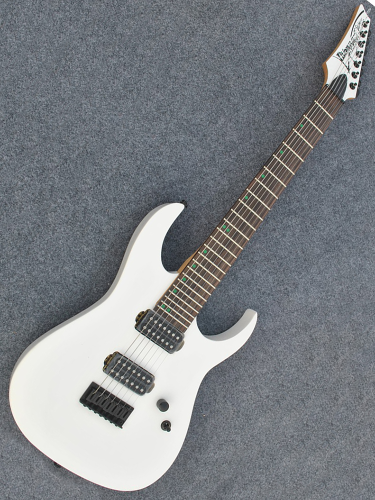 

High Quality WH Electric Guitar , Fingerboard Inlaid Green Fisheye, ST Bridge, customizable 6-string