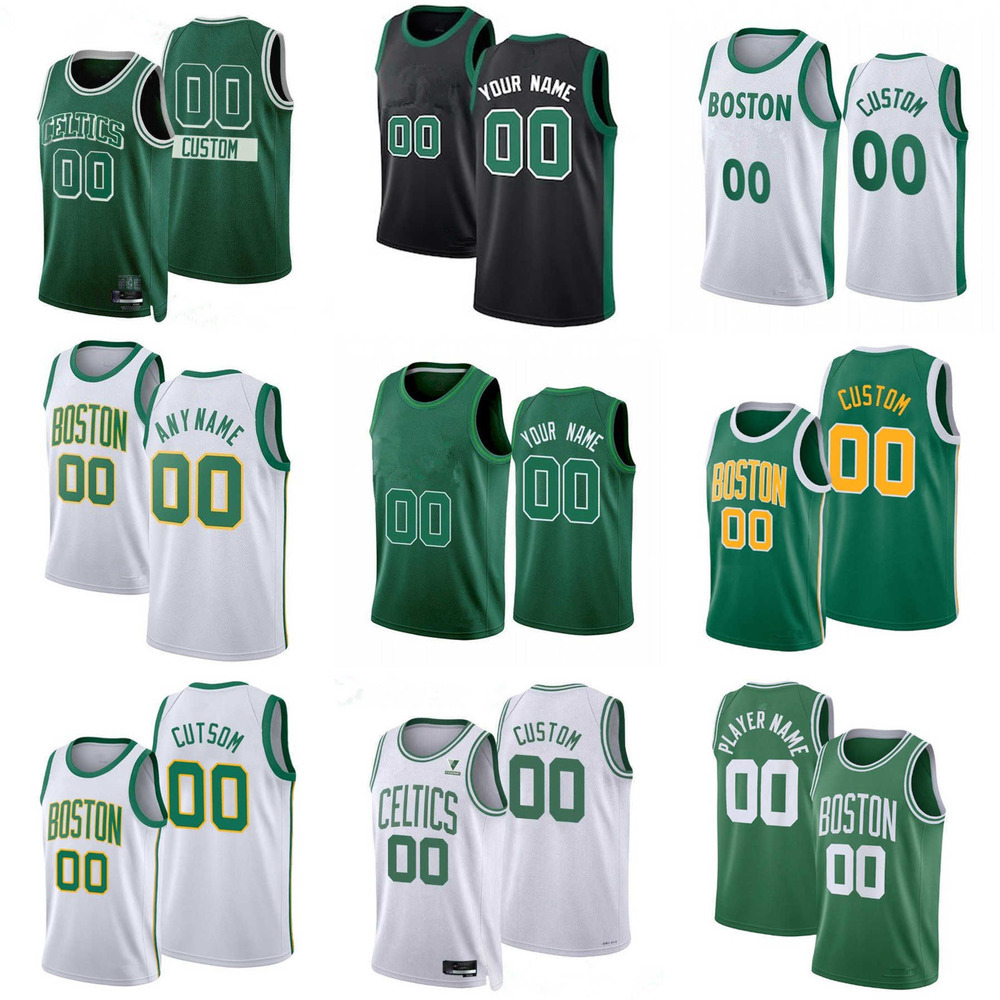 

75th Custom Jersey Boston''Celtics''MEN Women Youth 71 Dennis Schroder Jayson 0 Tatum 10 Josh Richardson 41 Juancho Hernangomez Basketball Jerseys, Color