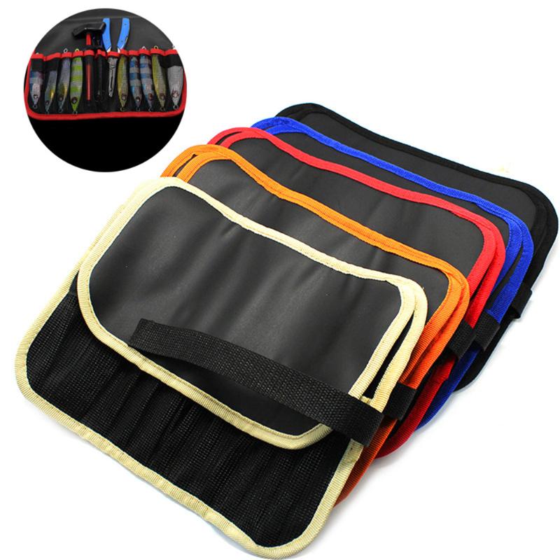 

Fishing Accessories As Lure Jig Storage Bag Waterproof Tool Accessory Sea Bags Metal Protective Case Much PocketsFishing