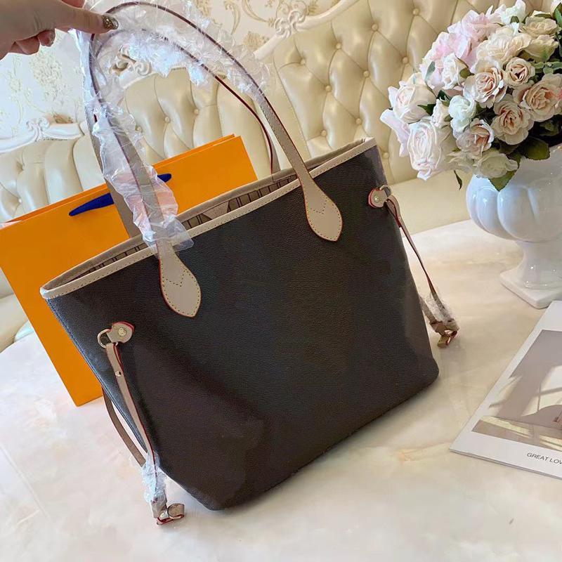 

2022 Designers Leather Bags womens Handbags Shoulder Bag 2 pcs/set M40156, Black plaid