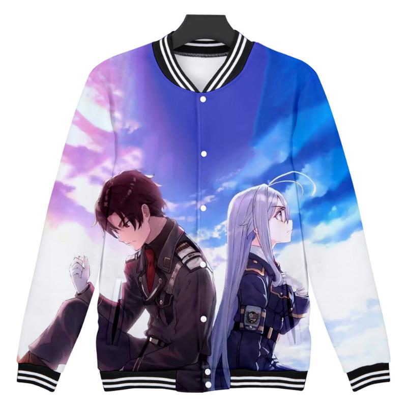 

Men's Jackets Anime 86 Eighty Six 3D Print Baseball Jacket Men Bomber Outerwear Streetwear Hip Hop Uniform Casual SportswearMen's, 005