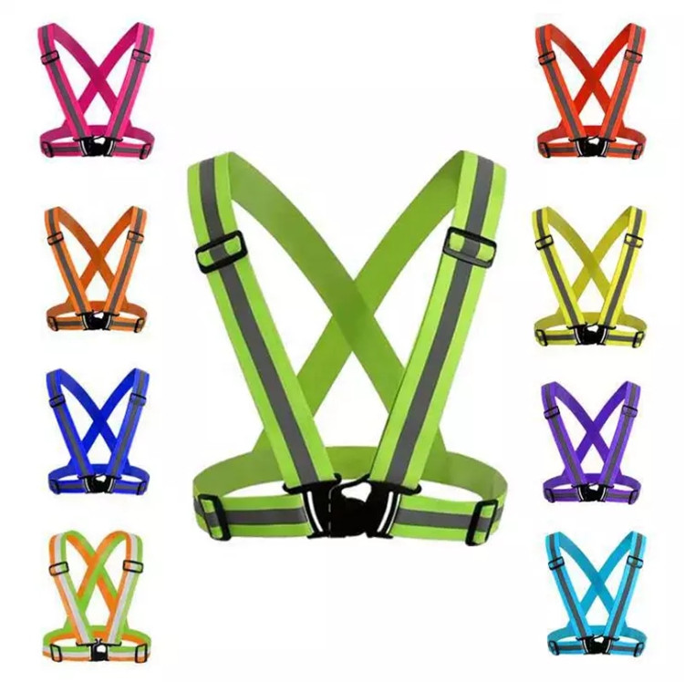 

ppe reflective vest riding running safety clothing