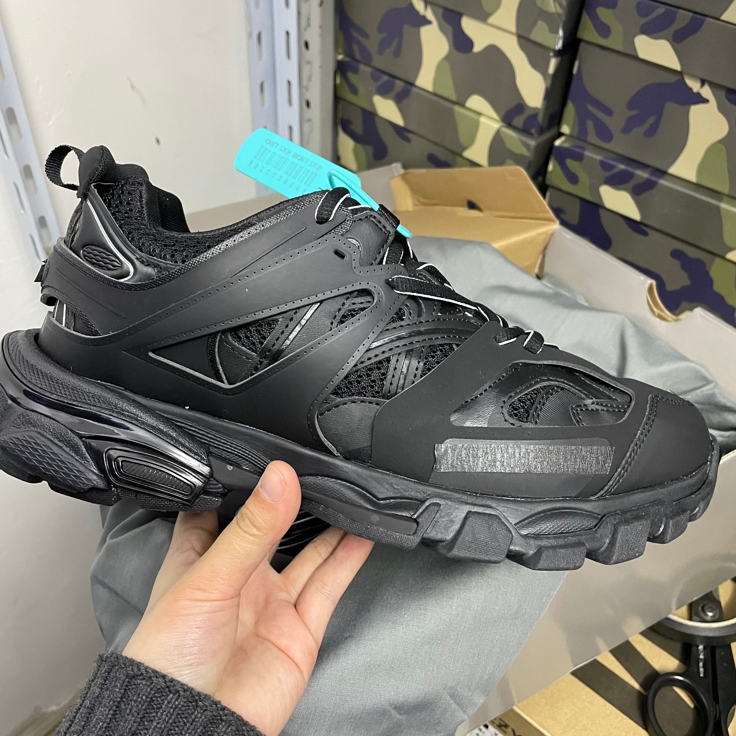 

Men's Women's Brand Sneakers Mesh Nylon Print Sneakers 100% Non-Leather Lace Up Treadmill Trainer Sports Outdoor Casual Shoes With Box NO52, Color 6