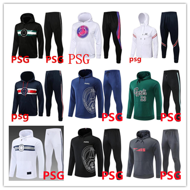 

2021/22 PSGs jacket hoodie soccer Jersey men kids Survetement 21/22 PSGs tracksuit chandal futbol football jackets adult boys, 10