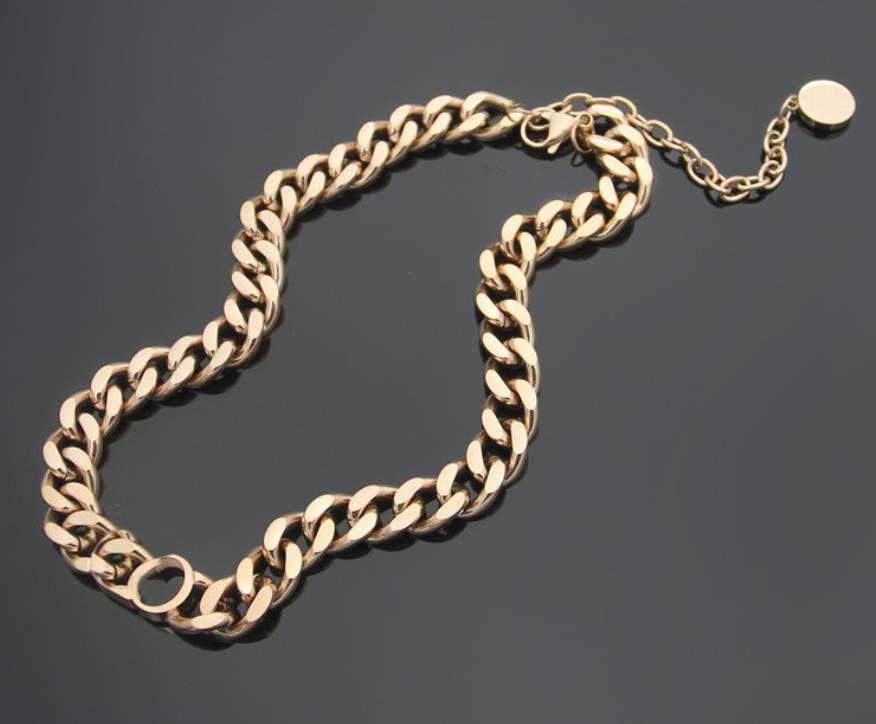 Designer ior Jewelry Ladies Gold Fashion C Letter D Necklace Bracelet High Quality Pure Copper Material Couple Wedding Birthday Gift box with pac