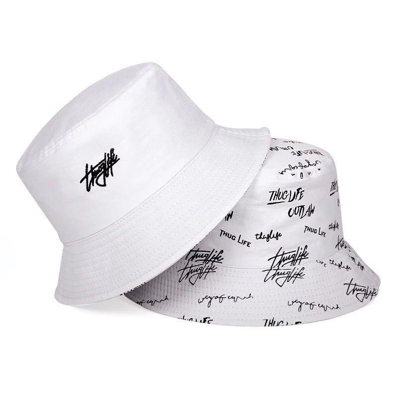 

Berets Double Side Pattern Printing Style Basin Hat Cotton Fisherman Unisex Fashion Bucket Summer Short Brim For Men Women TeensBerets, 01