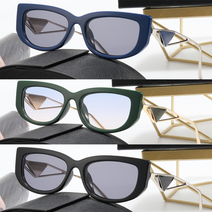 designer sunglasses womens Trendy Oval Eyewear Mixed Colo Metal Square wayfarer Classic style women Fashion Anti ultraviolet Antireflection glass