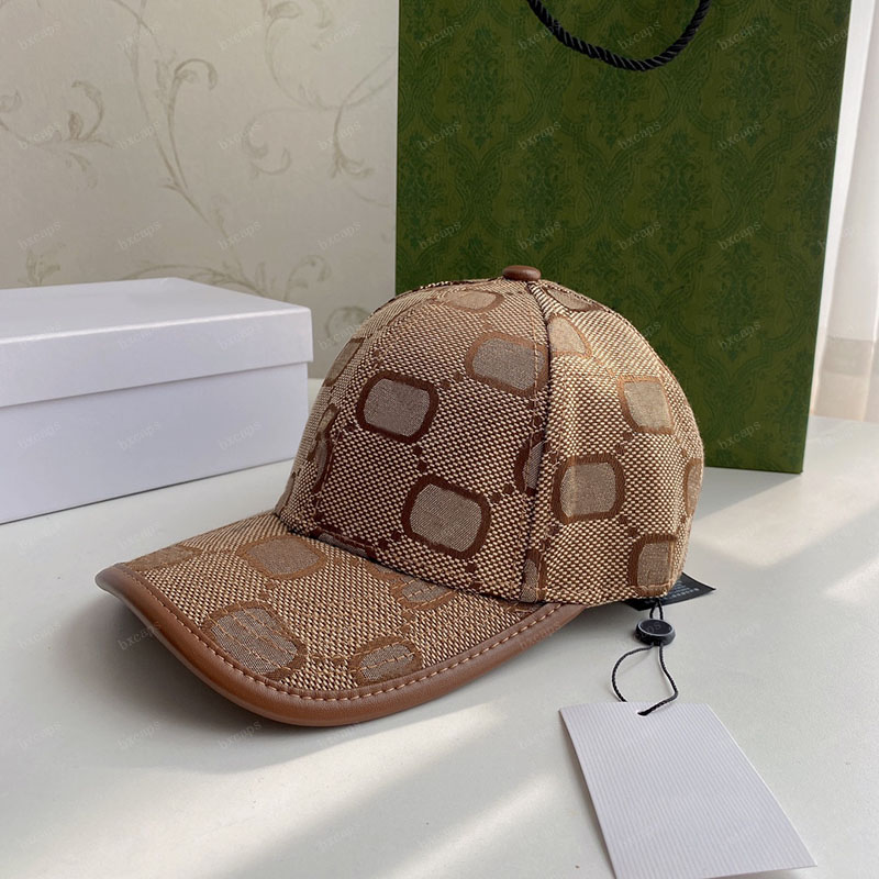 

Mens Baseball Cap Luxurys Designer Hat Fitted Beanie Caps Street Casquette Unisex Adjustable Letter Shading Fashion Adult Hats D2204272Z, Brown