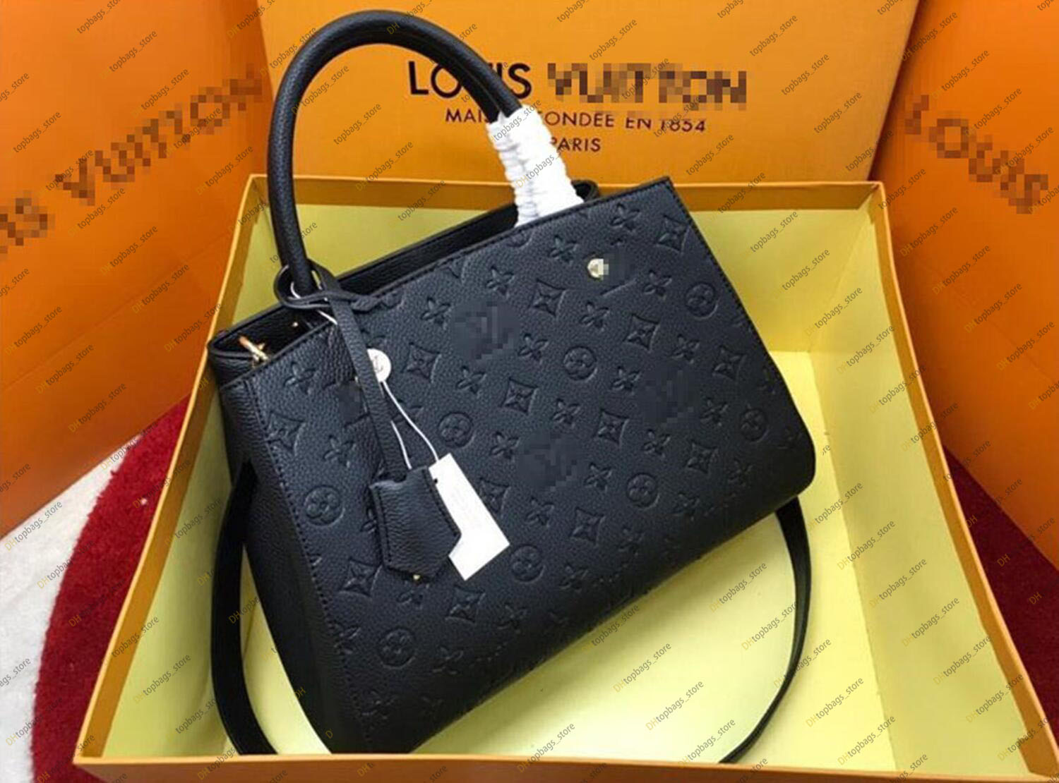 

designers Handbags Purses MONTIGNE Bag Women Tote Brand Letter Embossing Genuine Leather Shoulder Bags crossbody bag, Customize