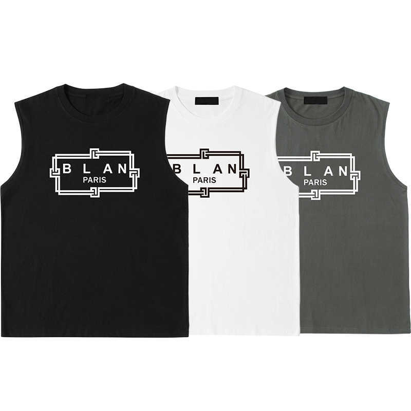 

Men' Tank Tops Cotton Sleeveless T Shirt Designer Letters Printed Sexy Off Shoulder Vest Summer Casual Mens Clothing Loose Breathable Gym, Price difference