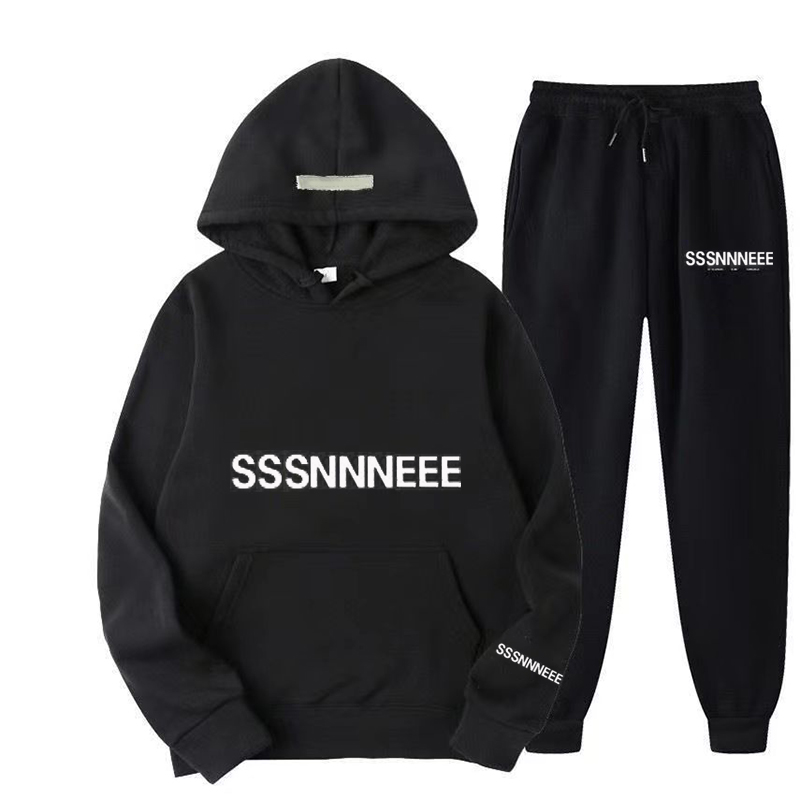 

Men's set couple tracksuit sets Sport Sweater Hoodies tracksuits sweatshirts suits track sweat suit Letter Print jackets hoodiess weat pants sweatsuits 3XL, Khaki