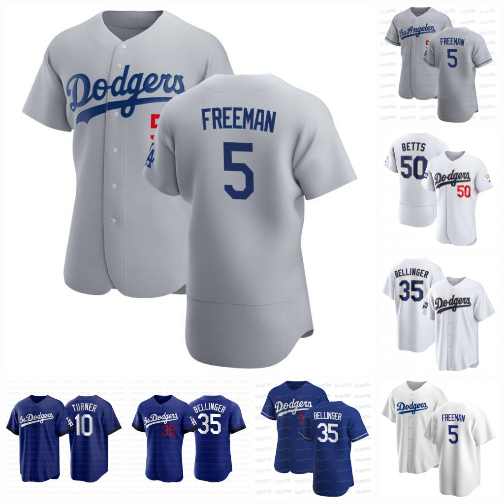 

Dodgers 5 Freddie Freeman 2021 City Connect Jersey Cody Bellinger Mookie Betts Trea Justin Turner Clayton Kershaw Julio Urias Chris Taylor Max Muncy May, Grey 1 cool base mens s-xxxl