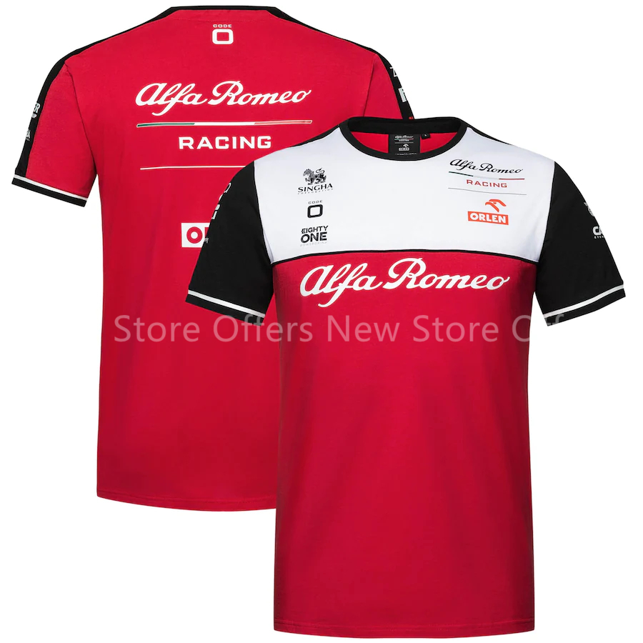 

2022 F1 Team Racing Men's and Women's t Shirts Formula One Alfa Romeo Orlen Summer Outdoor Comfortable Quick Dry Short Sleeve Sports74, Etk5n210311a