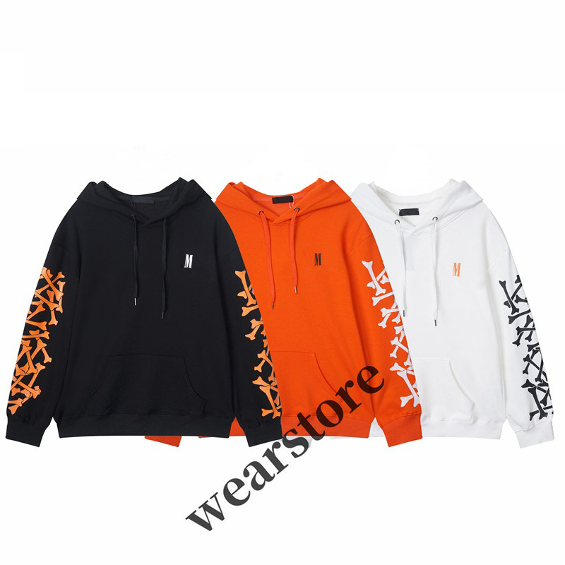 

2023 New Autumn Mens Designer Hoodies Winter Womens Bone Print Pullover Sweatshirts Loose Oversize Hoodie Long Sleeve Hooded Jumper Fashion High Quality Hoody M-3XL, Pay extra price;not goods