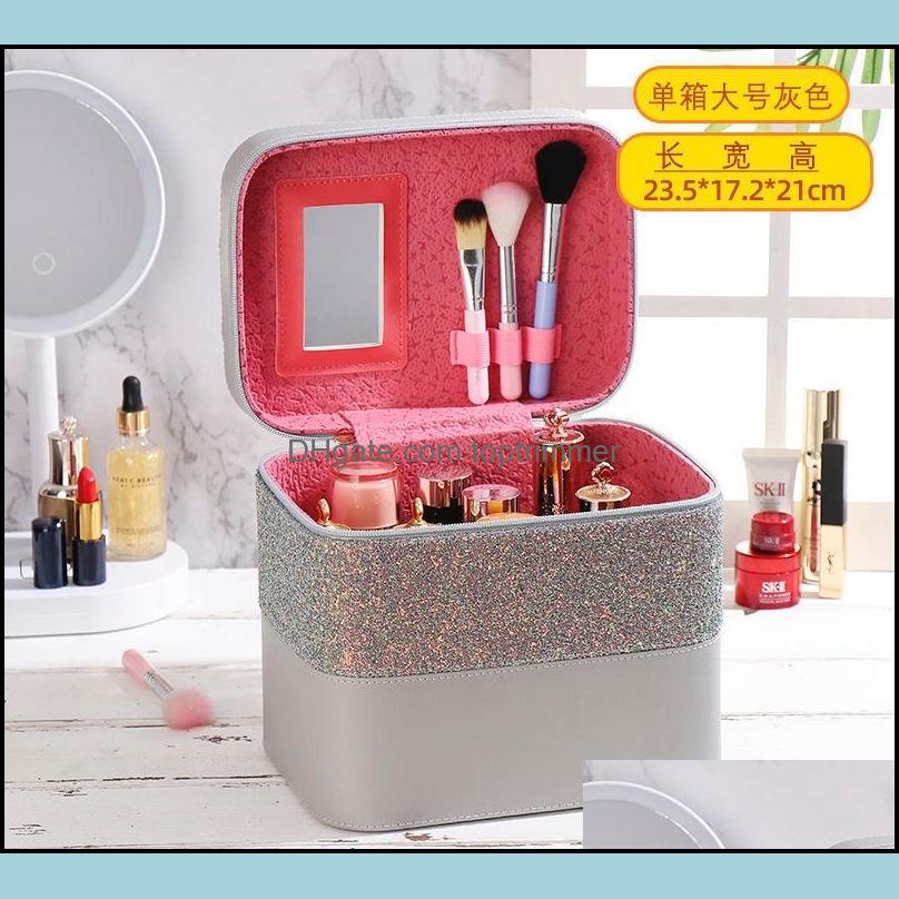 

Other Health Beauty Items Candy Color Makeup Bags Cosmetic Bag Pouch Clutch Handbags Travel Hang Out Large Storage S Dhvx3