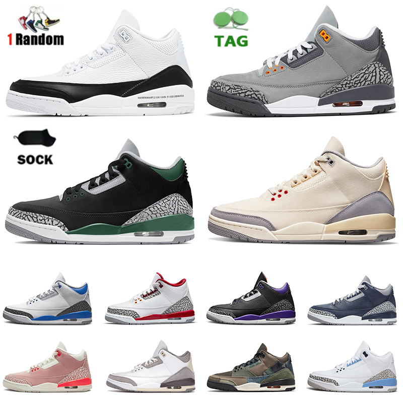 

Jumpman 3 Mens Sneakers Fragment x Cool Grey 3s Basketball Shoes Size 13 Pine Green Cardinal Red Muslin Shady Free Throw Line Jorden3s Women Designer Flat Sneakers, C22 40-47