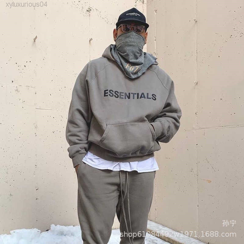 Dhstreetwears Hoodies Feal of God Fog Essentials Original Men's Women's Pull à sweat à capuche Retro Luxur
