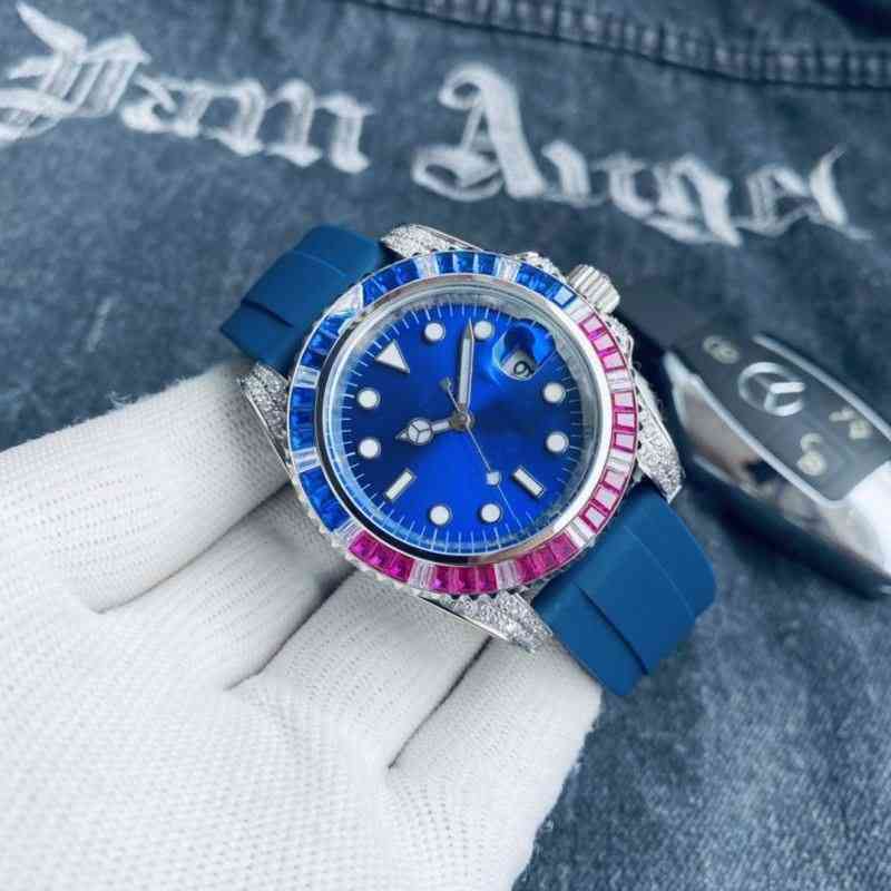 

luxury watch yachtmaster wristwatch oyster perpetual movement datejustt wristwatch Sapphire Glass Automatic 904l Stainless Steel Explore WatchesUYAA, Color 2