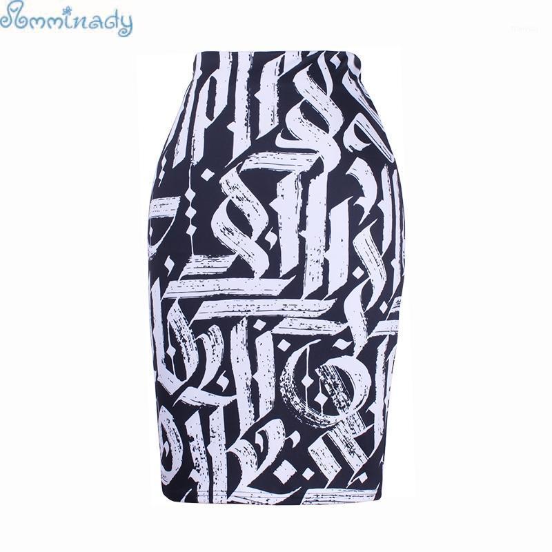 

Arrival Girls Pencil Skirt -4XL Gothic Letters Print Casual Women Midi Bottoms Plus Size Bodycon Skirts, Wwp102